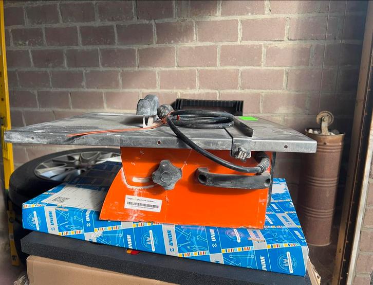 Rubi ND 200 Tegelzaagmachine - Krachtig & Draagbaar, Doe-het-zelf en Verbouw, Gereedschap | Zaagmachines, Gebruikt, Overige typen