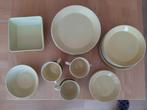 Geel Arabia Teema servies, Gebruikt, Overige typen, Ophalen of Verzenden, Effen