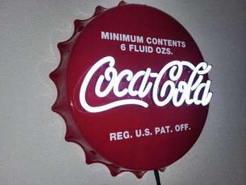 Coca Cola led verlichting reclame lamp retro fifties sixties beschikbaar voor biedingen