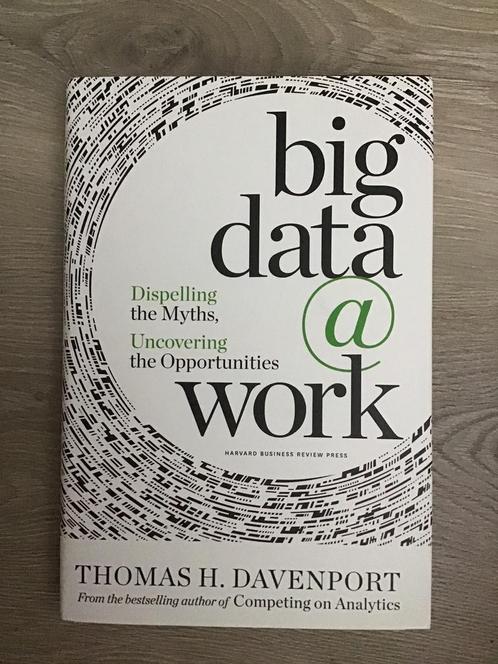 big data @ work, Boeken, Studieboeken en Cursussen, Nieuw, HBO, Gamma, Ophalen of Verzenden