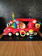 Brandweerauto met brandweermannen, Ophalen of Verzenden, Zo goed als nieuw