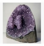50% korting : Prachtige amethist Geode met rozen, 900 gr., Ophalen of Verzenden, Mineraal