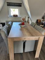 Eetkamerstoelen, Ophalen, Gebruikt, Grijs, Vier
