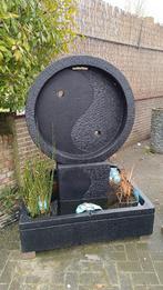 Waterornament Yin Yang, Ophalen, Gebruikt, Beton, Waterornament