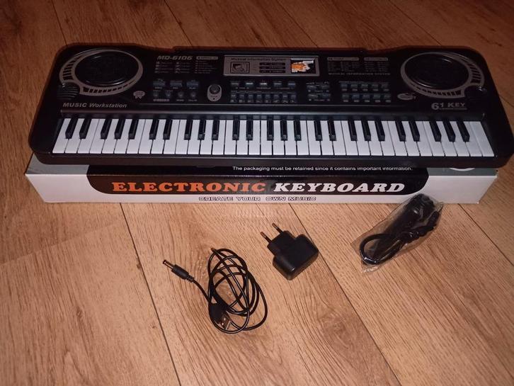 Nieuw Elektronisch Keyboard - Compleet in Doos!, Muziek en Instrumenten, Keyboards, Nieuw, 61 toetsen, Overige merken, Ophalen of Verzenden