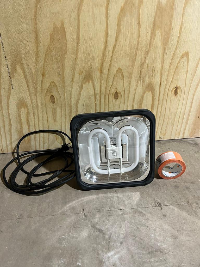 Primae Lux bouwlamp 55W Nieuw in doos, Ophalen of Verzenden, Nieuw, 50 tot 200 watt