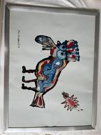 Poster van Jan te Wierik in aluminium lijst, Ophalen