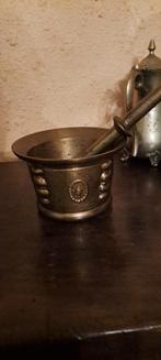 Antieke Vijzel met Stamper, Antiek en Kunst, Antiek | Koper en Brons, Ophalen of Verzenden