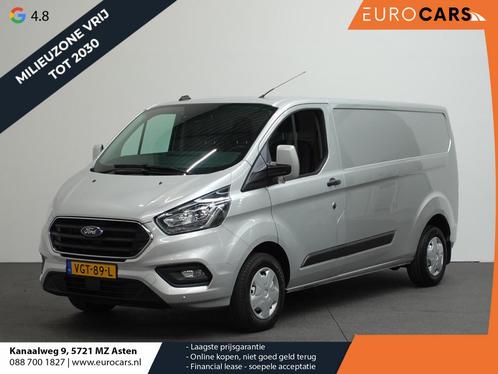 Ford Transit Custom 131pk L2H1 Trend Trekhaak Camera Cruise, Auto's, Bestelauto's, Bedrijf, Te koop, ABS, Achteruitrijcamera, Airconditioning