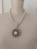Parel ketting statement, Sieraden, Tassen en Uiterlijk, Kettingen, Ophalen of Verzenden, Nieuw