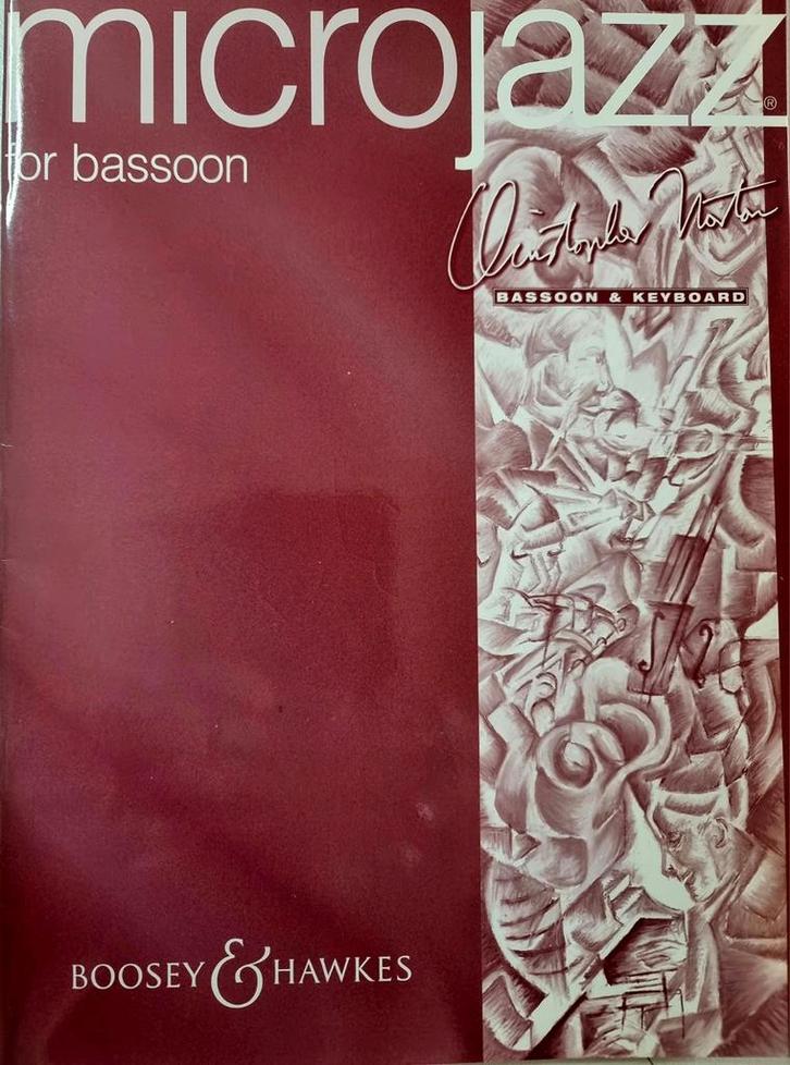 Microjazz Bassoon & Keyboard - Nieuw! Boosey & Hawkes., Muziek en Instrumenten, Bladmuziek, Nieuw, Les of Cursus, Populair, Keyboard