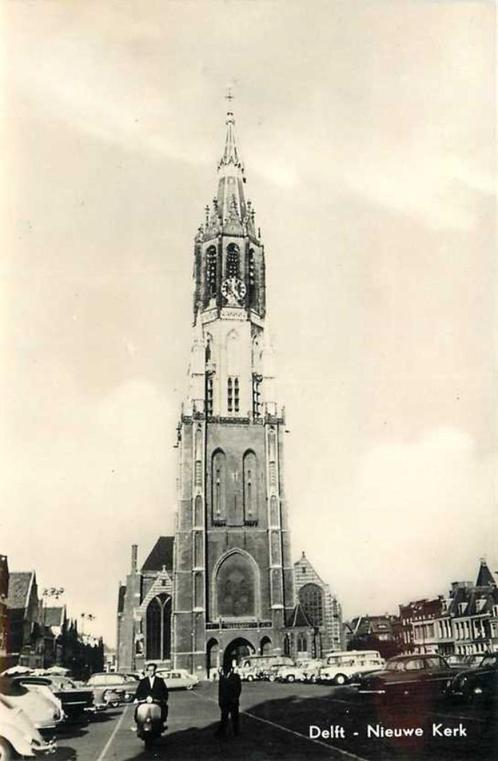 (300-451-031) Delft Nieuwe Kerk, Verzamelen, Ansichtkaarten | Nederland, Zuid-Holland, Verzenden