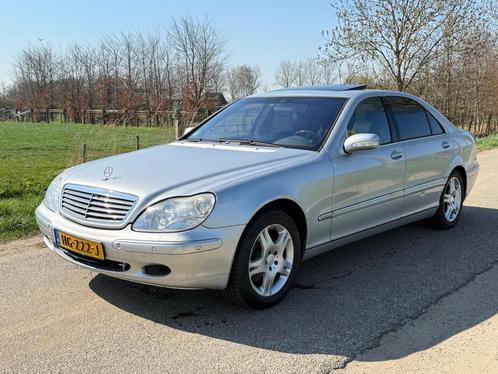 Mercedes-Benz S-klasse 600 Lang V12 200 APK 11-2025, Auto's, Mercedes-Benz, Bedrijf, Te koop, S-Klasse, ABS, Airbags, Airconditioning