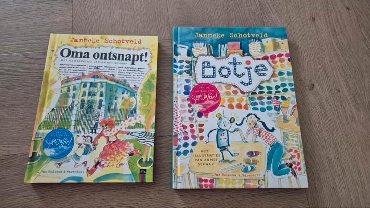 Botje en oma is ontsnapt! Van Janneke Scholtveld, Boeken, Kinderboeken | Baby's en Peuters, Zo goed als nieuw, Ophalen of Verzenden