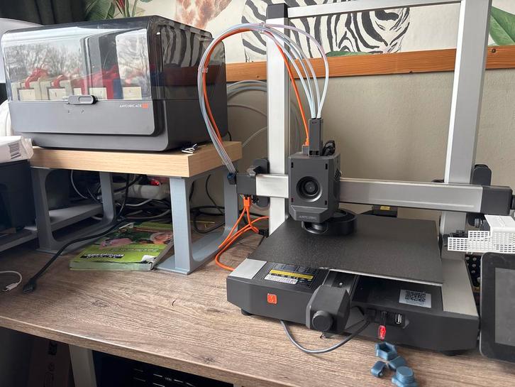 Anycubic Cobra 3 + Ace Pro (exclusief filament), Computers en Software, 3D Printers, Zo goed als nieuw, Ingebouwde Wi-Fi, Ophalen of Verzenden