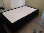 Boxspring zwart 120x200 cm UITERLIJK ZATERDAG 28 FEB OPHALEN, Huis en Inrichting, Ophalen, Gebruikt, Zwart, Twijfelaar