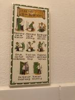 WC/Toilet spreuken tegel ……Vintage, Ophalen of Verzenden, Gebruikt