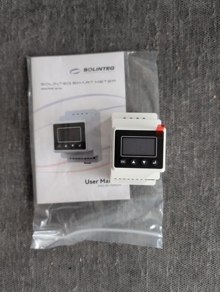 Solinteg Smart Meter - Nieuw in verpakking!, Doe-het-zelf en Verbouw, Meetapparatuur, Nieuw, Elektriciteit, Ophalen of Verzenden