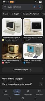 Gevraagd oude computers voor project, Ophalen, Gebruikt