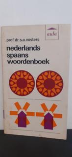 Woordenboek Nederlands / Spaans ( Prof. dr. S. A. Vosters !, Spaans, Overige uitgevers, Ophalen of Verzenden, Zo goed als nieuw