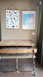 Ouderwetse schoolbank, Ophalen of Verzenden