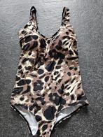 Badpak met panterprint 40B, Kleding | Dames, Bruin, Naturama, Badpak, Ophalen of Verzenden