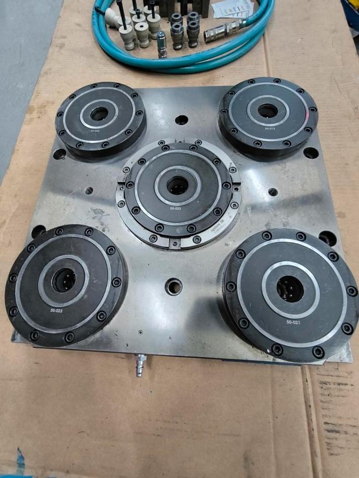 Nulpuntspansysteem 5 delig, Doe-het-zelf en Verbouw, Gereedschap | Freesmachines, Ophalen