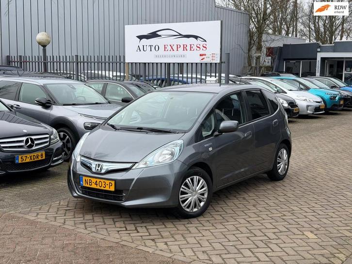 Honda Jazz 1.4 Hybrid Elegance Aut/Elektrische Pak/Navi/Carp, Auto's, Honda, Bedrijf, Te koop, Jazz, ABS, Airbags, Airconditioning