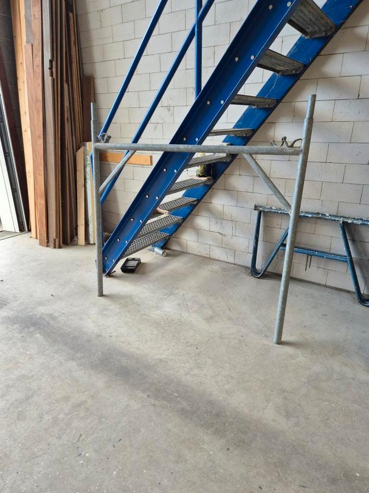 Stalen H jukken, steigerdelen, steigerpijpen en koppelingen, Doe-het-zelf en Verbouw, Steigers, Overige typen, Minder dan 2 meter