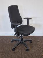 (Zeer) degelijke Interstuhl bureaustoel geheel zwart, Huis en Inrichting, Bureaustoelen, Zwart, Ophalen of Verzenden, Zo goed als nieuw