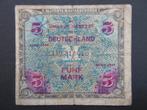 5 Mark 1944 Duitsland AMC p-193b (02) WW2, Verzenden, Overige soorten, Duitsland, Overige typen