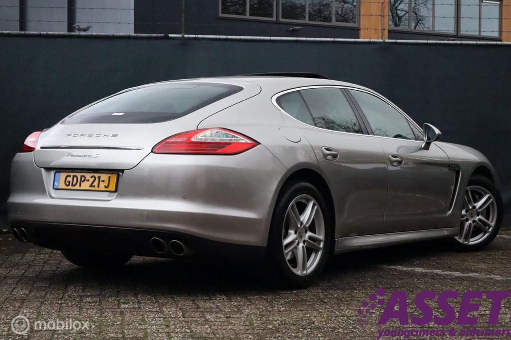 Youngtimer Porsche Panamera S 4.8 V8 aut Carplay | schuifdak, Auto's, Porsche, Automaat, Achterwielaandrijving, Gebruikt, 4 stoelen