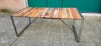 Eettafel industrieel, Huis en Inrichting, Tafels | Eettafels, Ophalen, Rechthoekig, 50 tot 100 cm