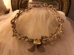 Bruidskroon met sluier, Ophalen of Verzenden, Dames