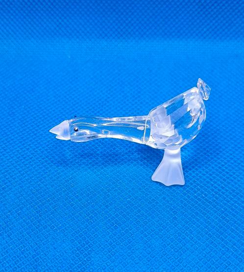 Swarovski gans, Verzamelen, Swarovski, Zo goed als nieuw, Figuurtje, Ophalen of Verzenden