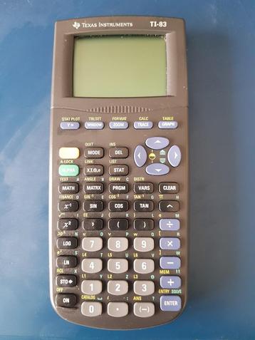 Texas Instruments TI-83 grafische rekenmachine beschikbaar voor biedingen