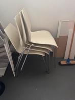 Stoel Maui Kartel wit 6 keer, Huis en Inrichting, Ophalen, Kunststof, Gebruikt, Wit