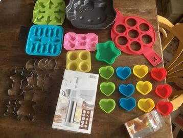 Heel veel bakspullen, nu alles voor maar 11,50! beschikbaar voor biedingen