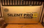 Cooler Master Silent Pro Gold. Totaal vermogen: 800 W, AC-, Ophalen of Verzenden, Zo goed als nieuw