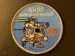Patch RNLAF 980 SQN NH90 Base Maintenance, Ophalen of Verzenden, Luchtmacht, Nederland, Embleem of Badge