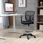 Vinsetto Ergonomisch Bureaustoel zwart (nieuw), Ophalen of Verzenden, Ergonomisch, Nieuw, Zwart