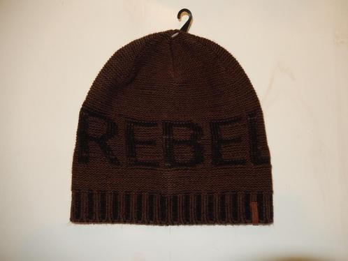 Nieuw Barts bruin gebreide rebel kindermuts maat 53 /vanaf 4, Kinderen en Baby's, Kinderkleding | Mutsen, Sjaals en Handschoenen