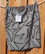 Maicazz Zwart-Wit Rokje met Patroon - Maat S, Kleding | Dames, Rokken, Zwart, Nieuw, Ophalen of Verzenden, Maat 36 (S)