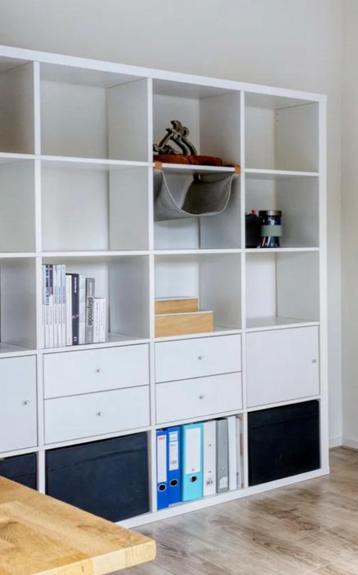 Kast Kallax/Expedit 5x5 vakken (+ lades & deurtjes) beschikbaar voor biedingen