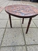Oude chinese bijzettafel handgesneden draak, Antiek en Kunst, Kunst | Beelden en Houtsnijwerken, Ophalen