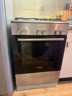 Gas fornuis bosch incl oven, Witgoed en Apparatuur, Fornuizen, Ophalen, 4 kookzones, Zo goed als nieuw, Gas
