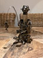 Brubaker Wijnfleshouder Visser - Metalen Sculptuur, Ophalen of Verzenden, Nieuw