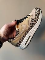 Nike Air Max 1 Premium "Denim Leopard" sneaker, maat 39, Ophalen of Verzenden, Zo goed als nieuw, Overige kleuren, Sneakers of Gympen