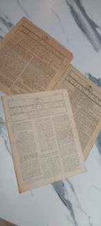 Vrij Nederland 3x. 1942 Verzet NBS, Verzamelen, Militaria | Tweede Wereldoorlog, Ophalen of Verzenden, Nederland, Embleem of Badge