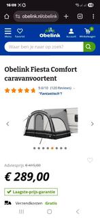 Obelink Fiesta Comfort caravanvoortent, Ophalen, Zo goed als nieuw